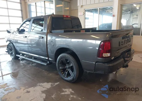 2017 Ram 1500 Night 4X4 5'7 Box from USA, damaged, VIN 1C6RR7MT7HS757379